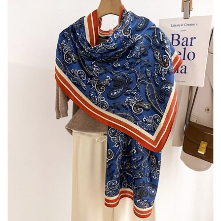 90x90 cm Silkeskjerf Strandsjal 3 3