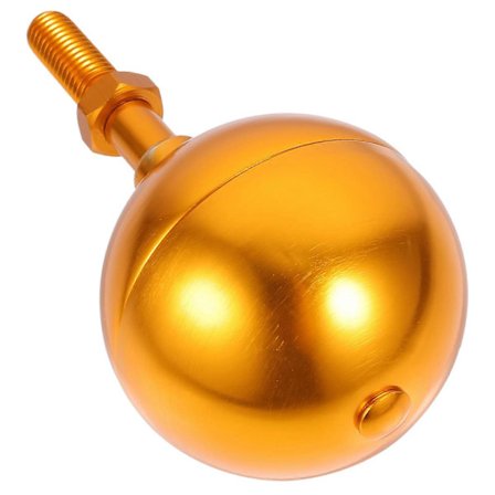 Lipputangon nuppi, Premium-viimeistely, Sopii erilaisiin tankoihin (FMY) Kultainen 15.00X7.50X7.50CM