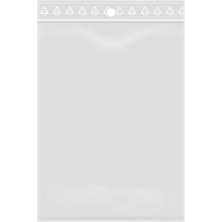 100 st Förseglade Zip Lock-påsar - Transparent - för Livsmedel