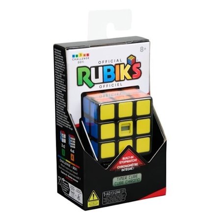Rubiks kub - Chrono - 3x3 - Inbyggt stoppur - från 8 år