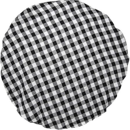 55 Tommer Rund Dug Ternet Rund Dug Til Bryllup Køkken Spisestue Hvid A