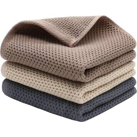 ING Bomuldshåndklæder ansigtshåndklæder tørklæder vaffelvævede håndklæder viskestykker karklude bløde og absorberende badehåndklæder gæstehåndklæder 