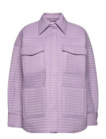 Atina Quilt Jacket Purple REMAIN Birger Christensen