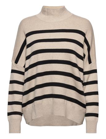 Tenleyiw Turtleneck Pullover Beige InWear
