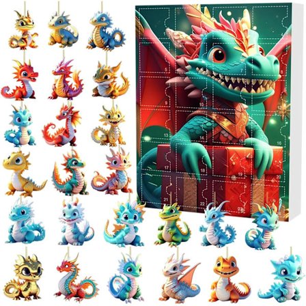 2025 Pinse Advent – 24 Julepynt & Trædekorationer