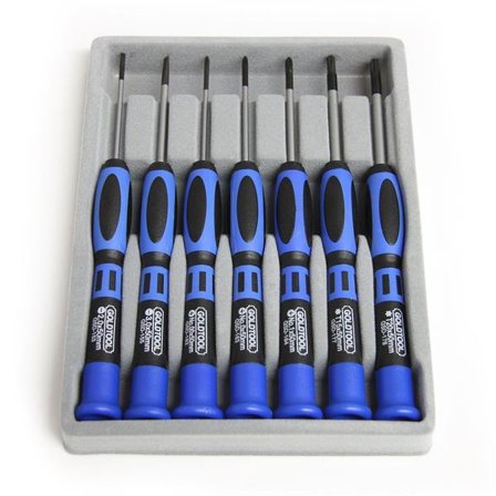 StarTech 7 Piece Precision Screwdriver Computer Tool Kit with Carrying Case - Screwdriver kit - CTK100P - skruetrekkersett