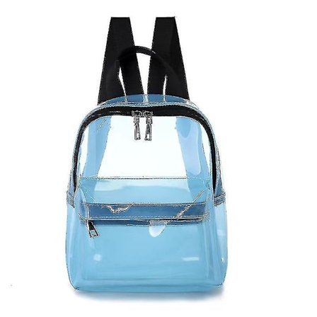 Kvinders PVC Klar Vandafvisende Teenager Transparent Skoletaske