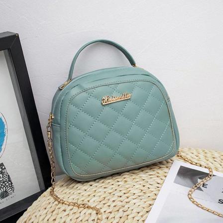 Dam Kedja Axelväska Dam Pu Läder Crossbody Bag