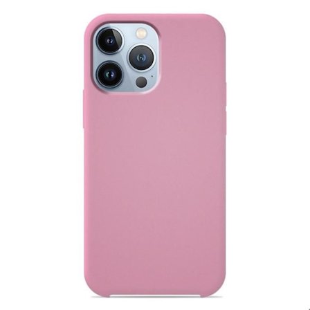 Siliconefodral Soft Touch - Apple - iPhone 13 Pro - Rosa - Stötsäker - Trådlös laddning