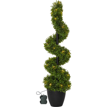 Buxbom Spiral Dekoration 90cm
