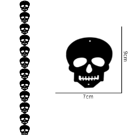 12 Stycken Läskig Spöklik Fladdermus Halloween Hängdekor Festdekor