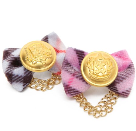 Puppy Angel - Golden Crested Hair Pin