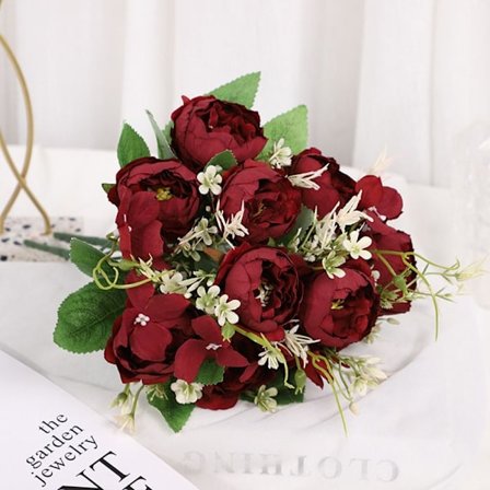 Kunstige blomster Fake Flower CLARET