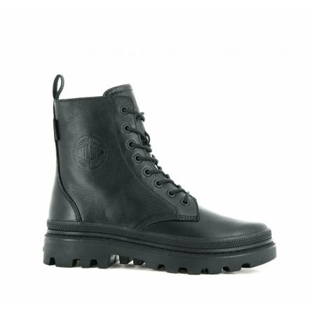 Palladium, Lace-up Boots Zwart, Dames, Maat:39 EU