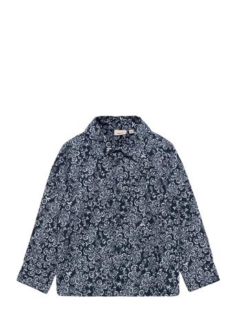 Nmmrisimme Ls Shirt Blue Name It