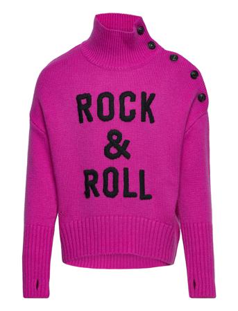 Polo Neck Sweater Or Jumper Pullover Lilla Zadig & Voltaire Kids