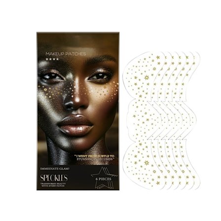 Ansigtsglimmer Pletter Mærker Glimmer Makeup Mærker Makeup Tilbehør