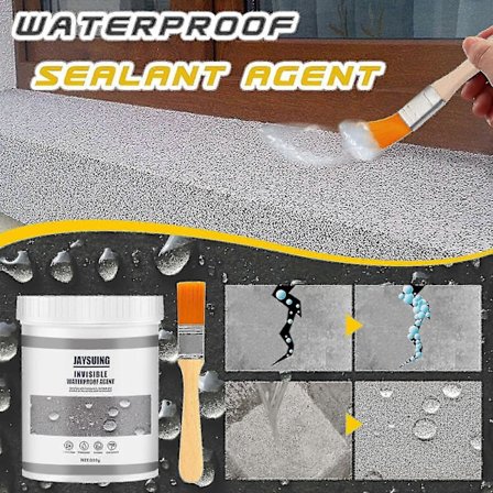 Jaysuing vanntett lim tetningsmasse bad kjøkken yttervegg lekkasjesikker reparasjon uten å knuse murstein lekkasjesikkert tetningsbelegg BF 300g -