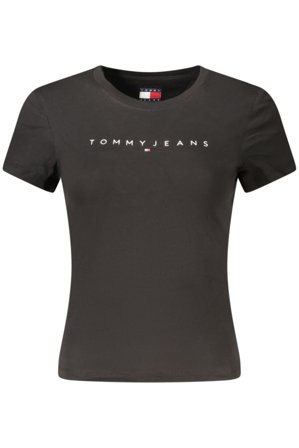 Tommy Hilfiger T-shirt Maniche Corte Donna Nero