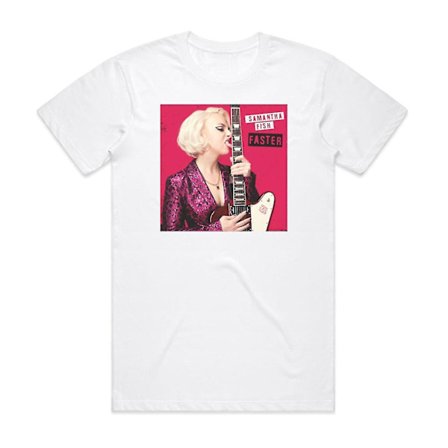 Samantha Fish Faster T-shirt Vit