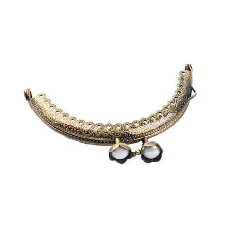 Pung Ramme Kyss Lås Pung Lås Ramme HVIT