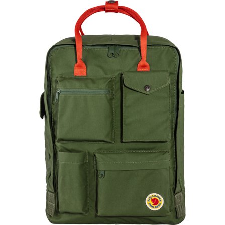 Fjällräven Samlaren Kånken 2b in Leaf Green, Vinylon-F