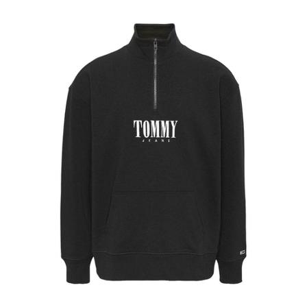 Tommy Hilfiger, Sweatshirts Czarny, Mężczyzna, Rozmiar: S