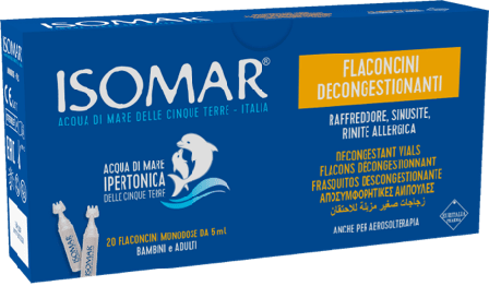 Isomar Soluzione Decongestionante Nasale 20x5ml Flaconcini