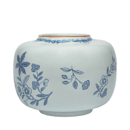 Rörstrand Ostindia Vas 220X170Mm Dekoration Blå 220x163 mm