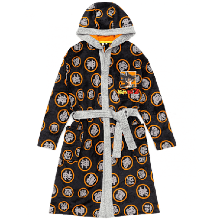 Dragon Ball Z Herr Goku Morgonrock M Svart