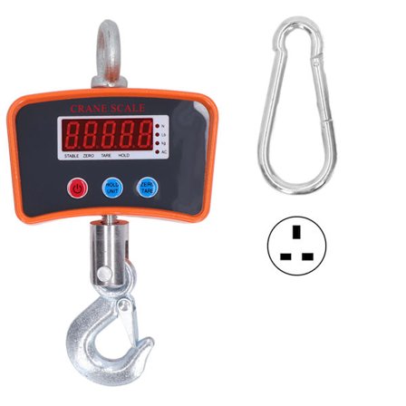 Digital kranvekt 500 kg industriell kraftig LED-skjerm