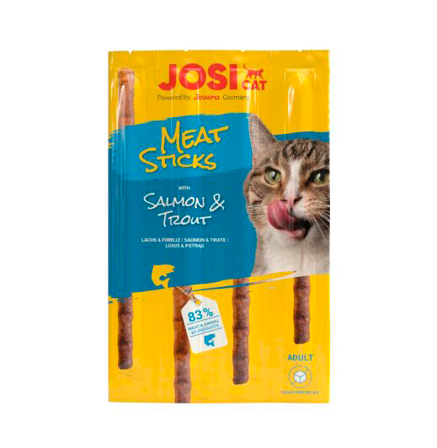 JosiCat Meat Stick Laks og Ørret - 35g