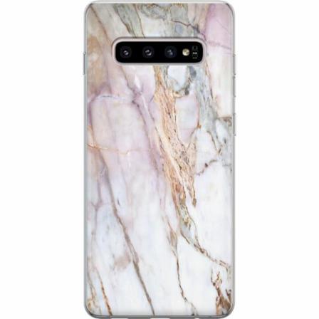 Samsung Galaxy S10+ Mjukt Skal - Marmor