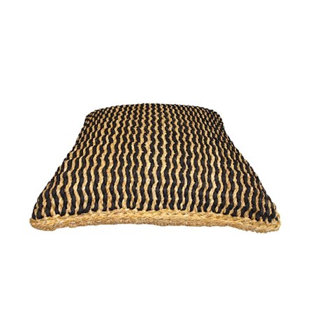 Søgræs Gulvpude 60x60x20cm – Naturlig Bomuld