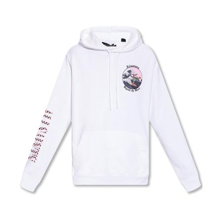 AllSaints Layback sweatshirt Hvid, Herre Sweatshirts