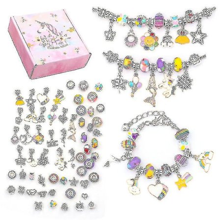 Helmi-rannekorun valmistussarja DIY-käsityölahja lapsille tytöille teineille