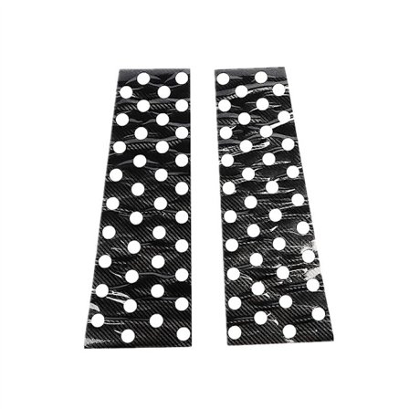 Dekorative fiber bilrude B-stolpe klistermærke trim til 2021 2022 eksteriør tilbehør