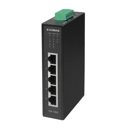 EDIMAX Switch Industrial 5-Port GbE unmanaged IP30