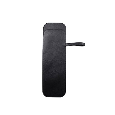 Svart PU lær paraplydekseletui Bærbar vanntett paraply