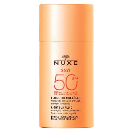 Nuxe Sun Light Fluid SPF 50 50 ml, Skincare, Solcreme, Solcreme Til Ansigtet