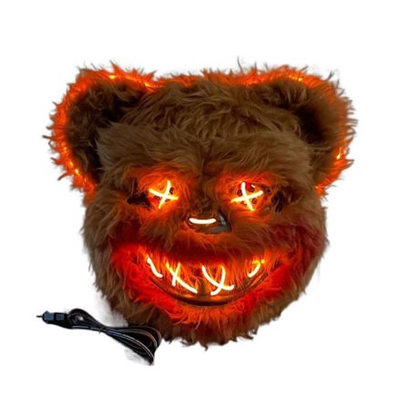 Halloween Mask Horror Mask GLØDENDE BJØRN GLØDENDE BJØRN