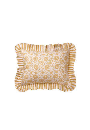 Pick A Poppy Damson Kuddfodral - 30x40 Cm Kuddar Gul