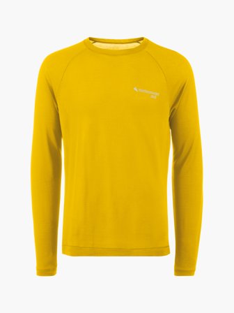 Klättermusen Groa LS T-Skjorte Herre - Light Gold - XL