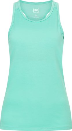 Super.natural Women's Grava Tank Women Short sleeved fitness sweater Blue XS