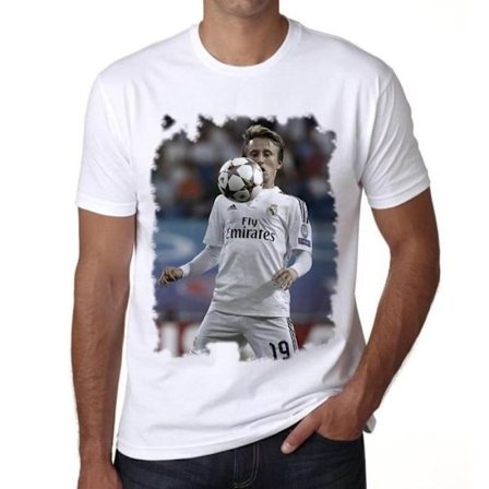 T-shirt herr Luka Modric Vintage T-shirt