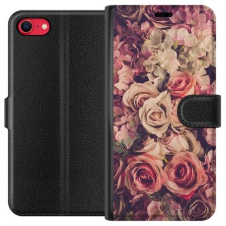 Apple iPhone SE (2020) Tegnebogsetui Blomster