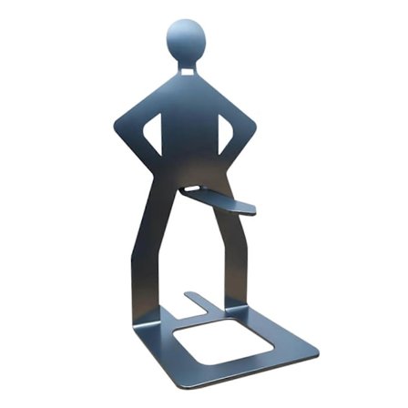 Grillpølseholder i rustfritt stål, pølsestativ for camping, bærbar grillrist