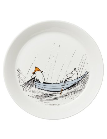 Arabia | Moomin Plate Ø19Cm True To Its Origins | Ø 19 CM