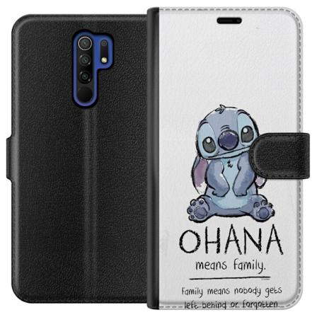 Xiaomi Redmi 9 Lommeboketui Stitch Ohana