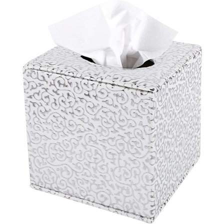 Servietbeholder i PU-læder, firkantet servietholder - Servietbeholder til husholdning og kontor